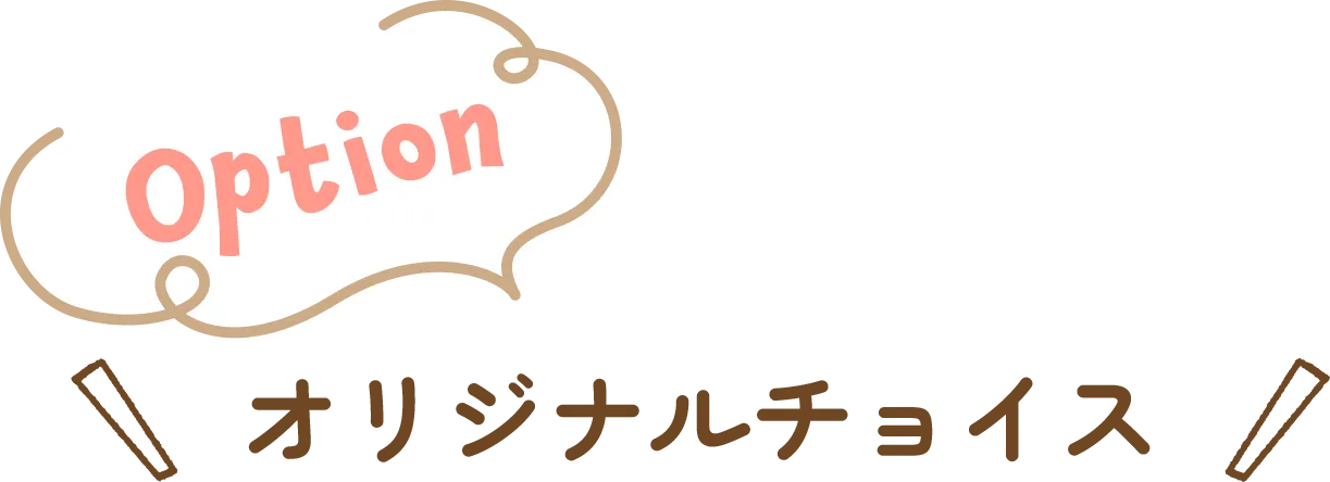 option オリジナルチョイス
