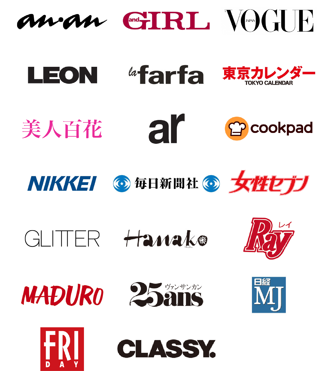 掲載メディア一覧